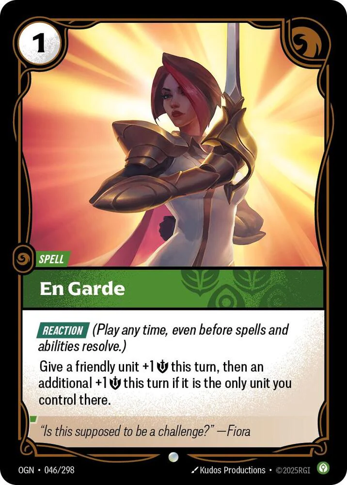 En Garde 046/298 (Origins)