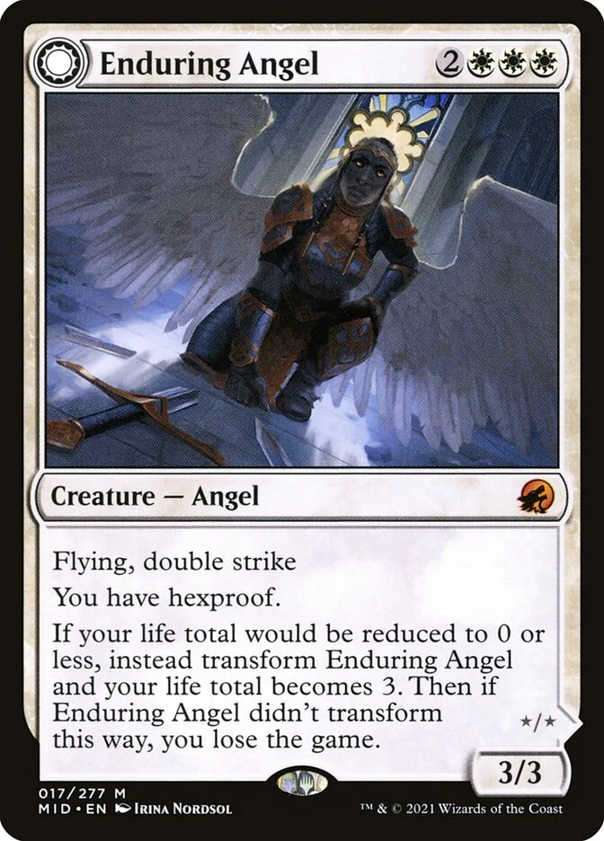 Enduring Angel 17 (Innistrad: Midnight Hunt)