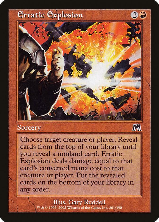 Erratic Explosion 201/350 (Onslaught)