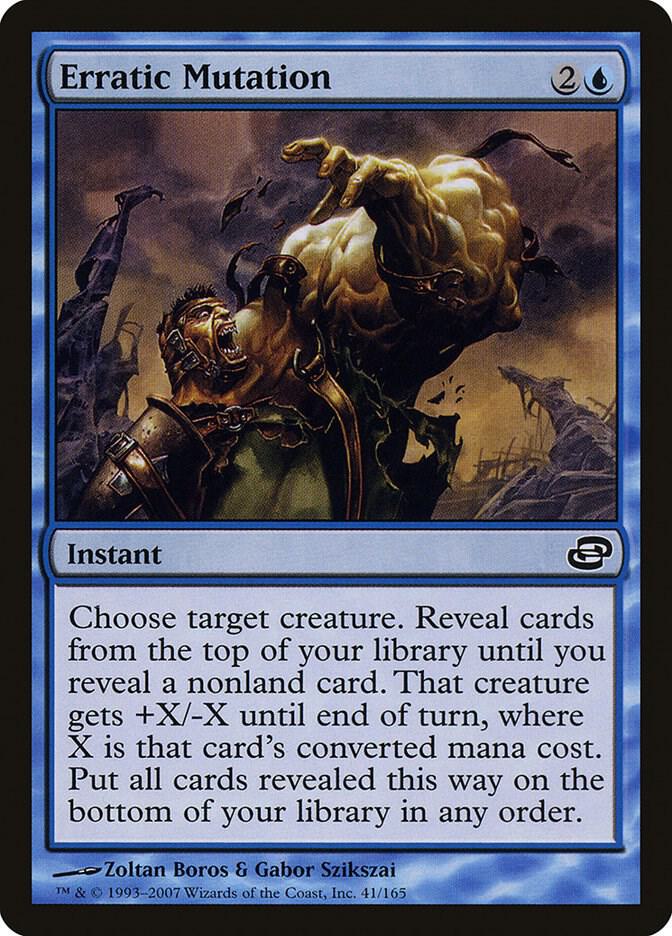 Erratic Mutation 41/165 (Planar Chaos)  - Foil
