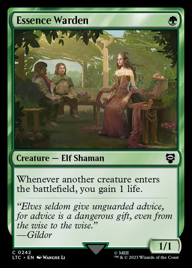 Essence Warden 242/347 (Commander: The Lord of the Rings: Tales of Middle-earth)