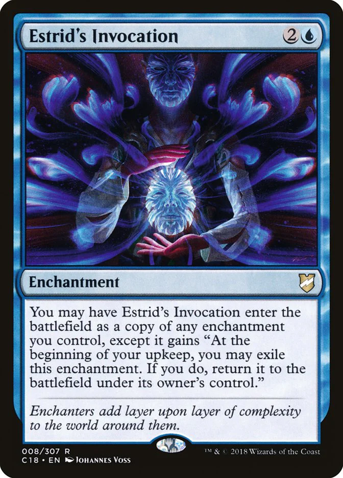 Estrid's Invocation 8/307 (Commander 2018)
