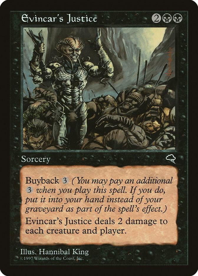 Evincar's Justice 134 (Tempest)