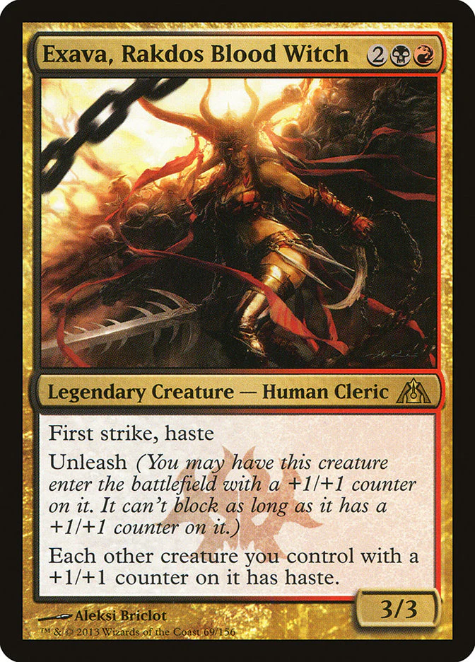 Exava, Rakdos Blood Witch 69/156 (Dragon's Maze)