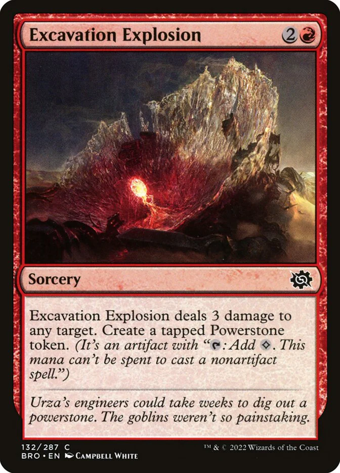 Excavation Explosion 132/287 (The Brothers' War)