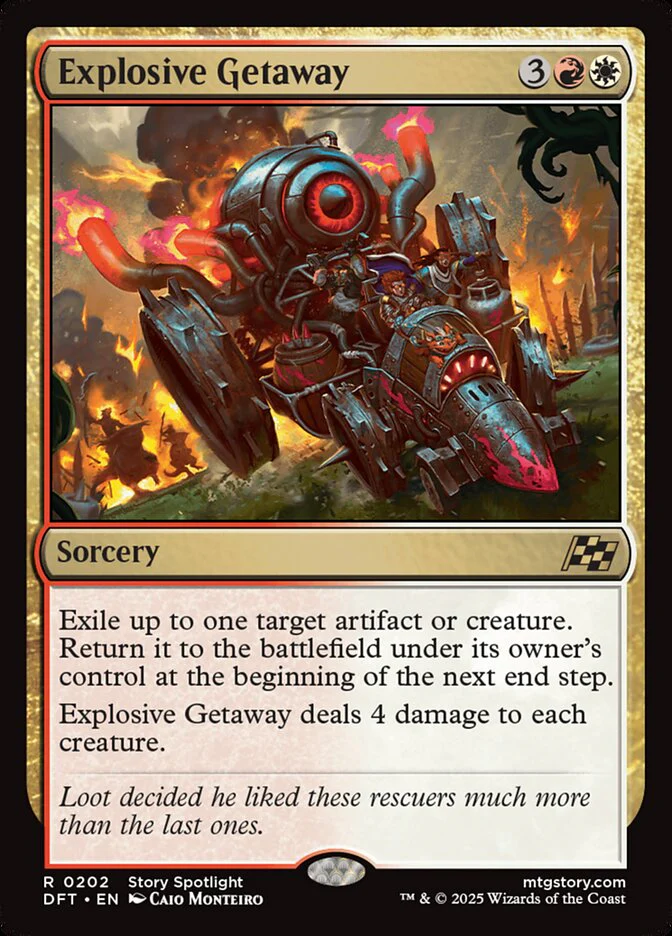 Explosive Getaway 202/291 (Aetherdrift)