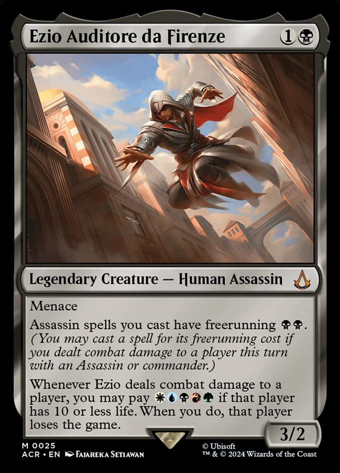 Ezio Auditore da Firenze 25 (Universes Beyond: Assassin's Creed) - Foil