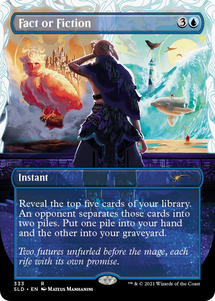 Fact or Fiction 333 (Secret Lair Drop Series)  - Borderless Foil