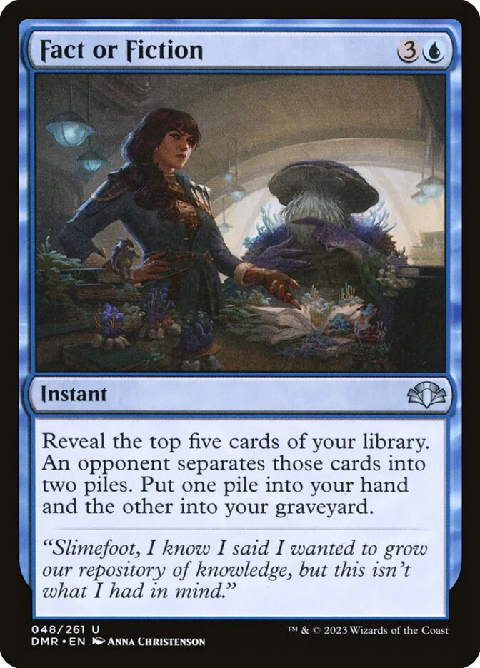 Fact or Fiction 48/261 (Dominaria Remastered)