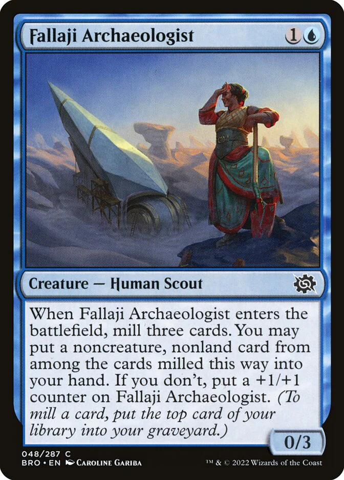 Fallaji Archaeologist 48/287 (The Brothers' War)