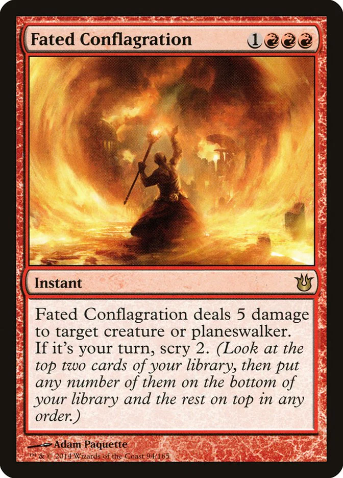 Fated Conflagration 94/165 (Born of the Gods)