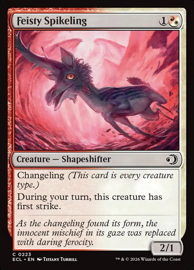 Feisty Spikeling 223/273 (Lorwyn Eclipsed) - Foil
