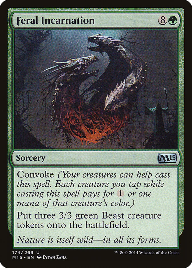 Feral Incarnation 174/269 (Magic 2015 (M15))