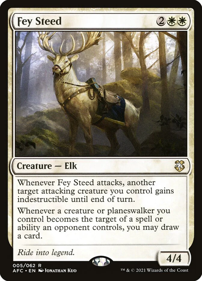 Fey Steed 5/62 (Commander: Adventures in the Forgotten Realms)