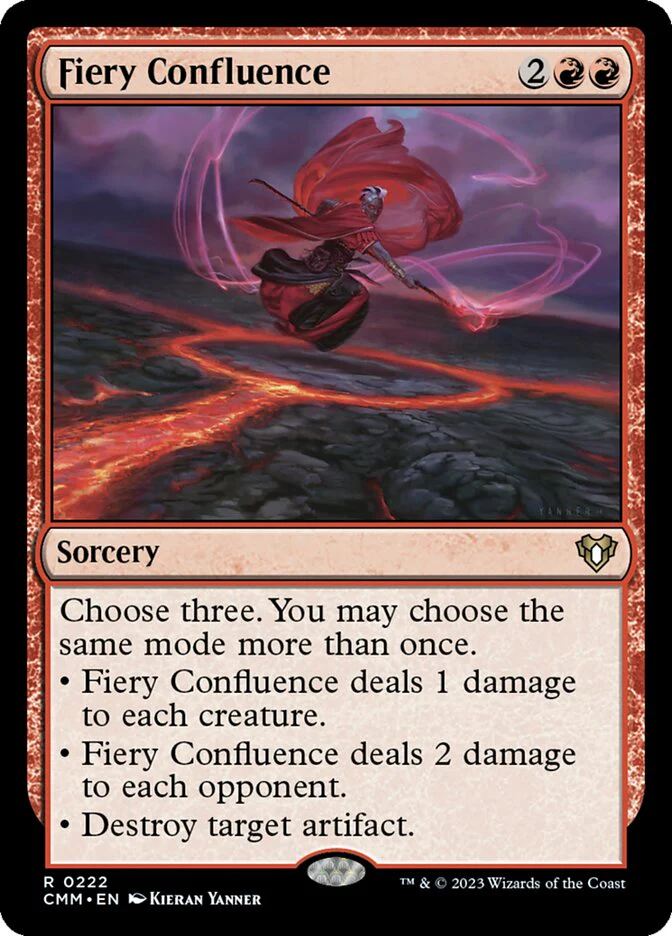 Fiery Confluence 222 (Commander Masters)