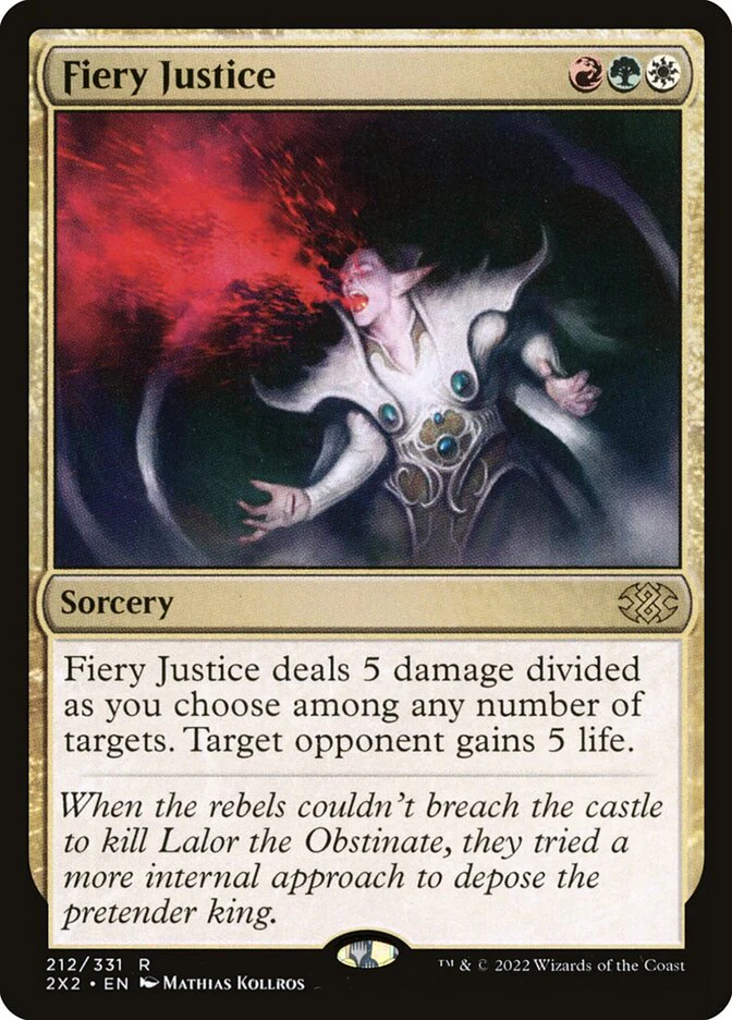 Fiery Justice 212/331 (Double Masters 2022)