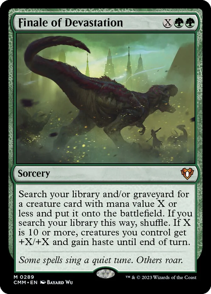 Finale of Devastation 289/451 (Commander Masters) - Foil