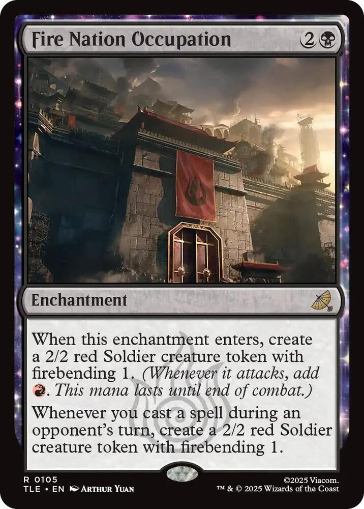 Fire Nation Occupation 105/317 (Avatar: The Last Airbender: Eternal-Legal)