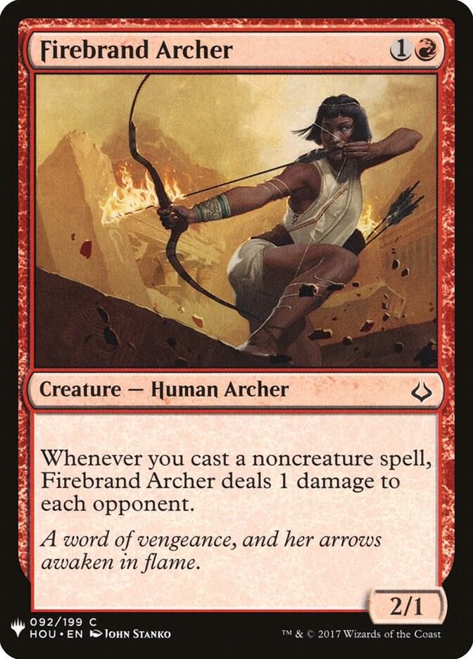 Firebrand Archer HOU-92/5075 (The List Reprints)