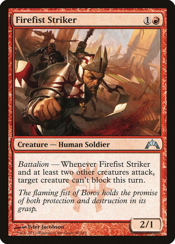 Firefist Striker 90/249 (Gatecrash)  - Foil