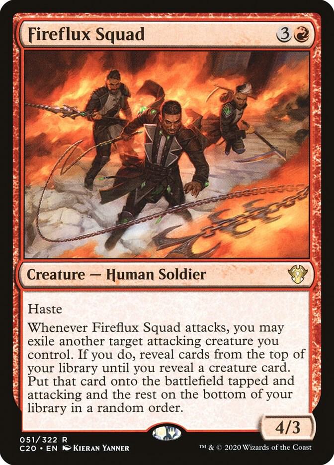 Fireflux Squad 51/322 (Commander 2020)