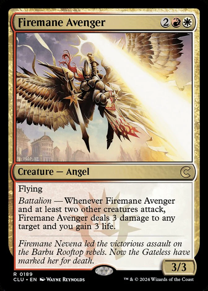 Firemane Avenger 189/284 (Ravnica: Clue Edition)