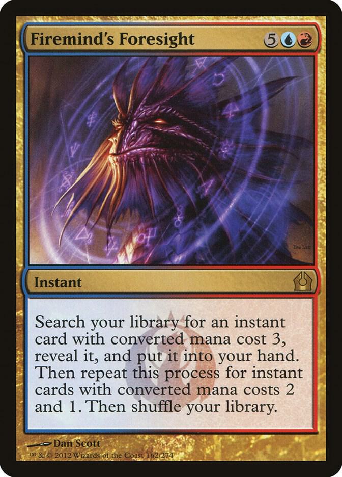 Firemind's Foresight 162/274 (Return to Ravnica)  - Foil