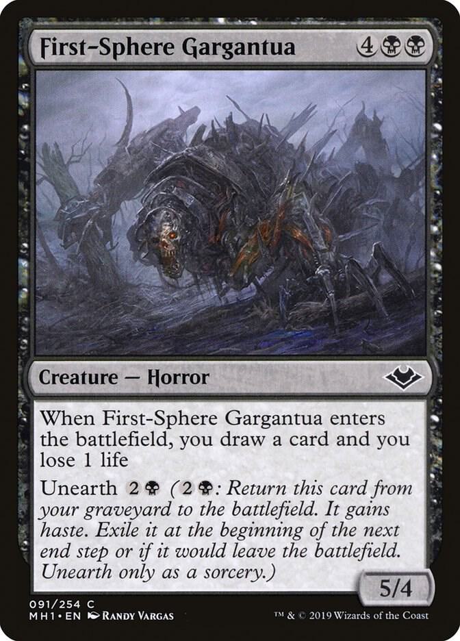 First-Sphere Gargantua 91/254 (Modern Horizons)