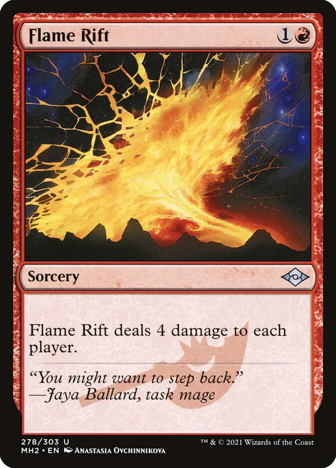 Flame Rift 278 (Modern Horizons 2)  - Foil