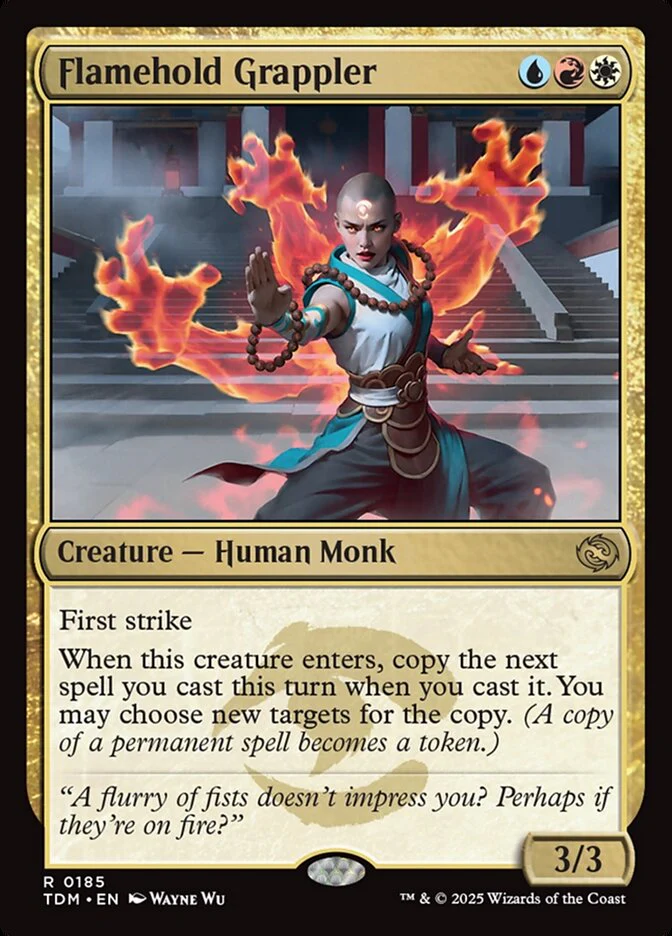 Flamehold Grappler 185/291 (Tarkir: Dragonstorm)