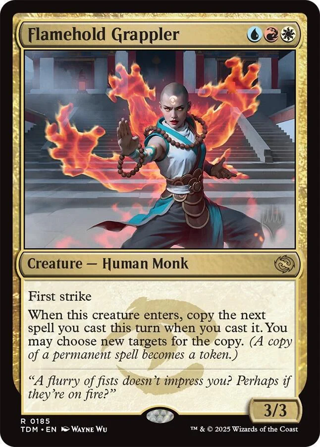 Flamehold Grappler 185p/166 (Promo Pack: Tarkir: Dragonstorm)
