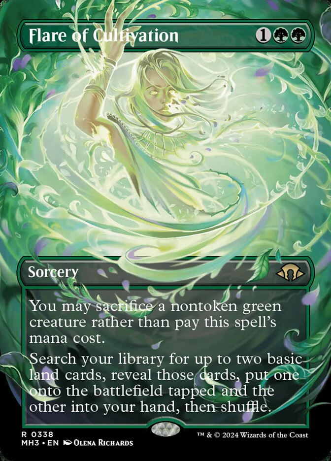 Flare of Cultivation 338/319 (Modern Horizons 3) - Borderless Foil