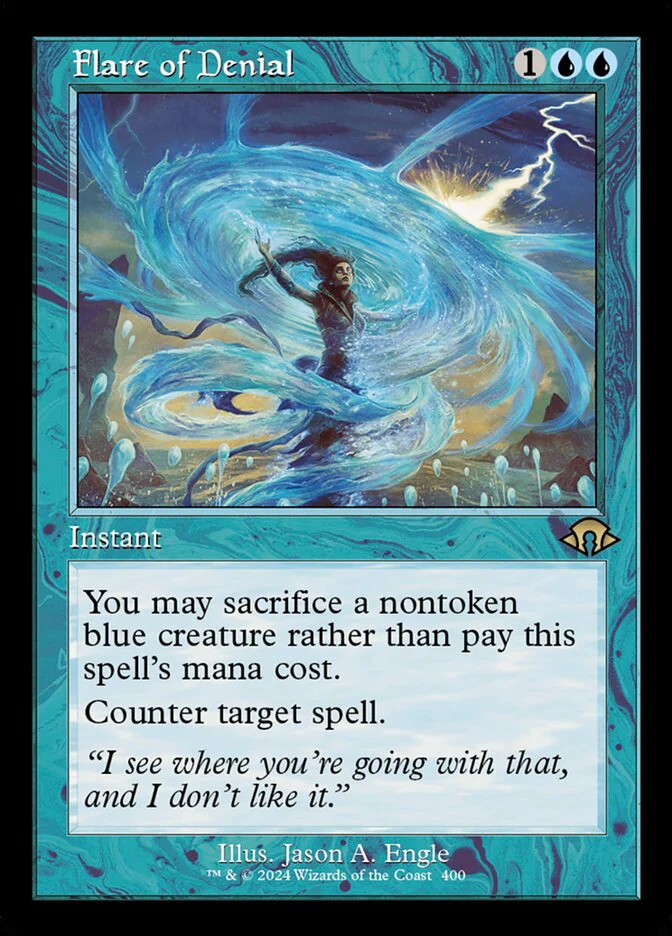 Flare of Denial 400/319 (Modern Horizons 3)  - Retro Foil