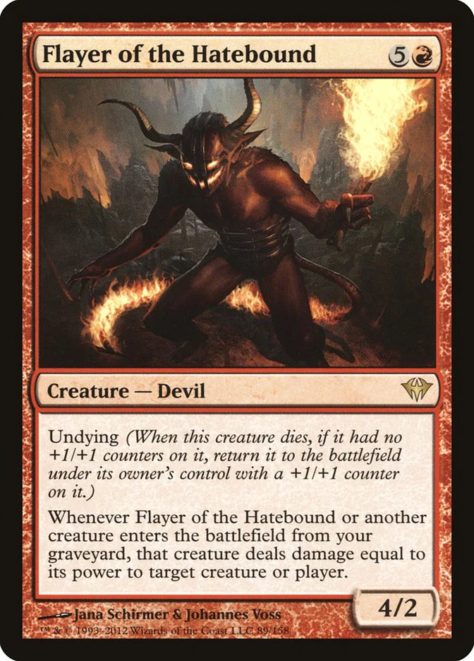 Flayer of the Hatebound 89/158 (Dark Ascension) - Foil