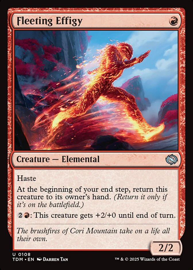 Fleeting Effigy 108/291 (Tarkir: Dragonstorm)