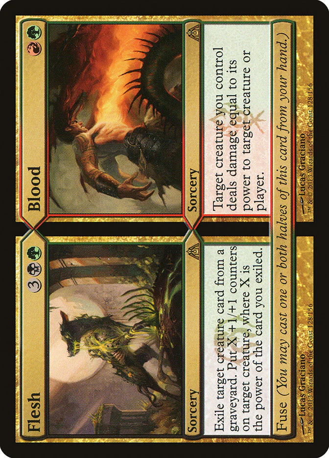 Flesh // Blood 128/156 (Dragon's Maze)