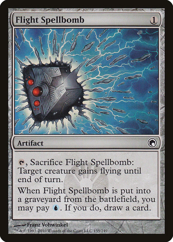 Flight Spellbomb 155 (Scars of Mirrodin)