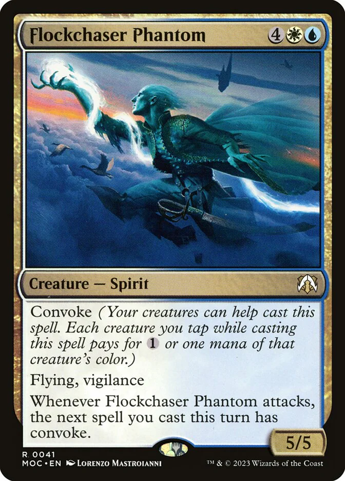 Flockchaser Phantom 41/444 (Commander: March of the Machine)