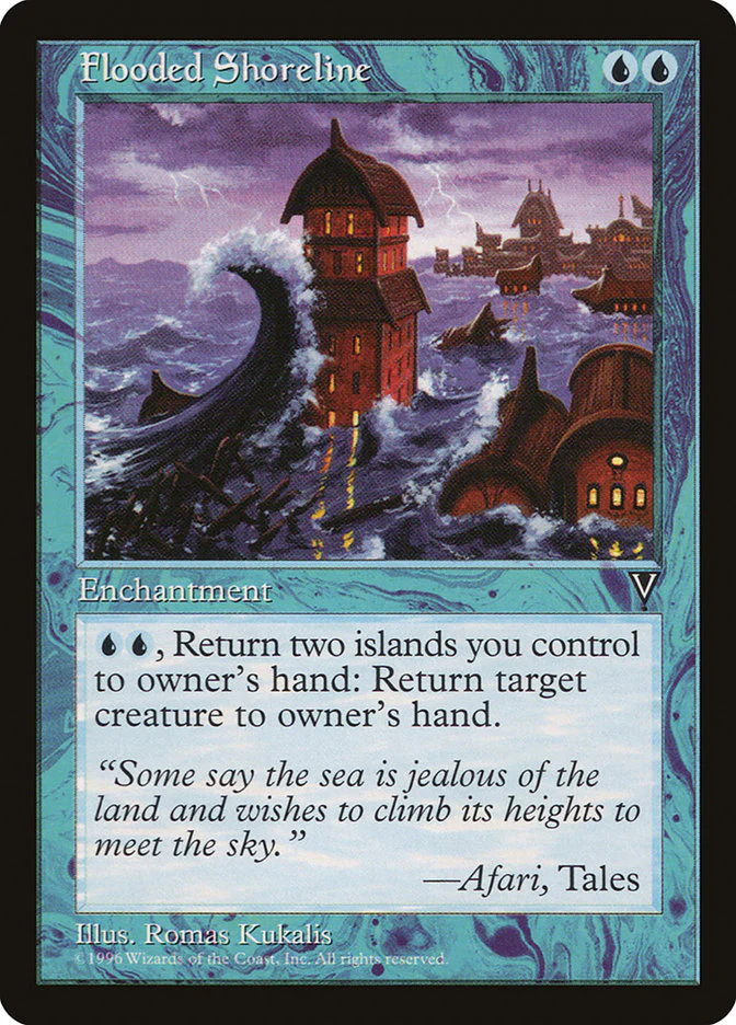 Flooded Shoreline 32/167 (Visions)