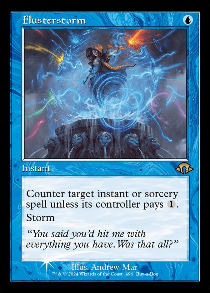 Flusterstorm 496/303 (Buy-A-Box Promos) - Foil