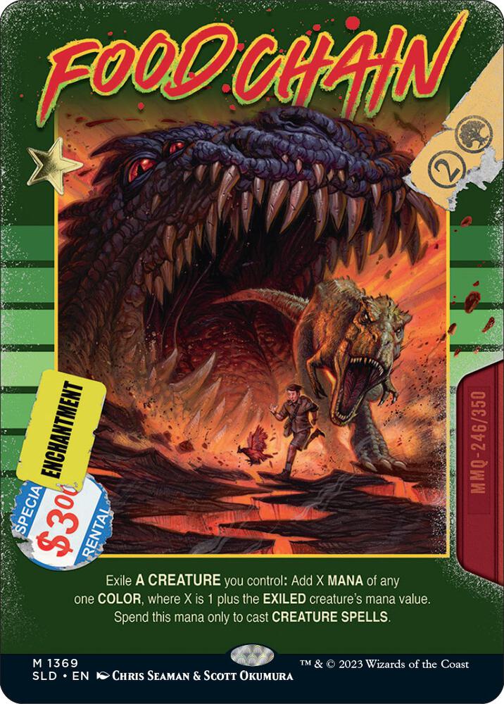 Food Chain 1369/1 (Secret Lair Drop Series)  - Showcase Foil