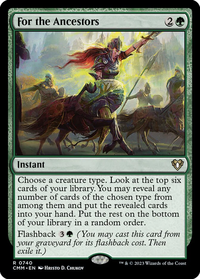For the Ancestors 740/451 (Commander Masters)