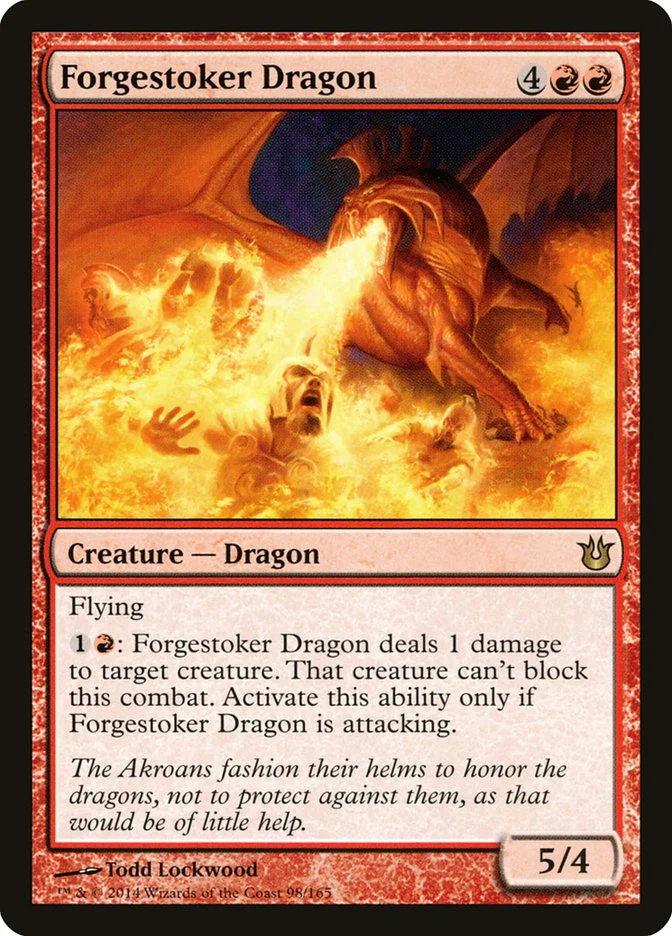 Forgestoker Dragon 98/165 (Born of the Gods)  - Foil