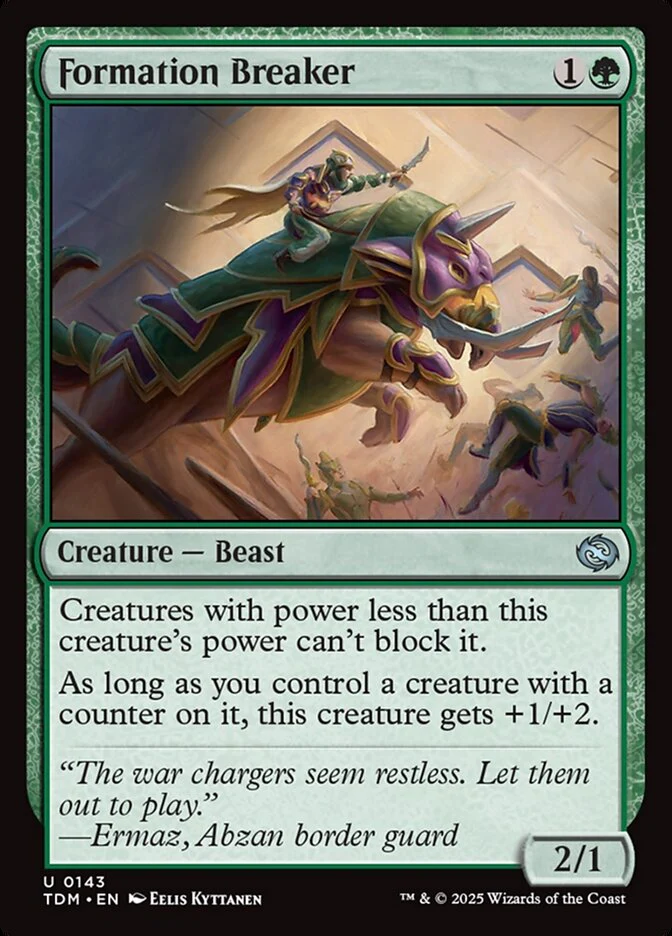 Formation Breaker 143 (Tarkir: Dragonstorm)  - Foil