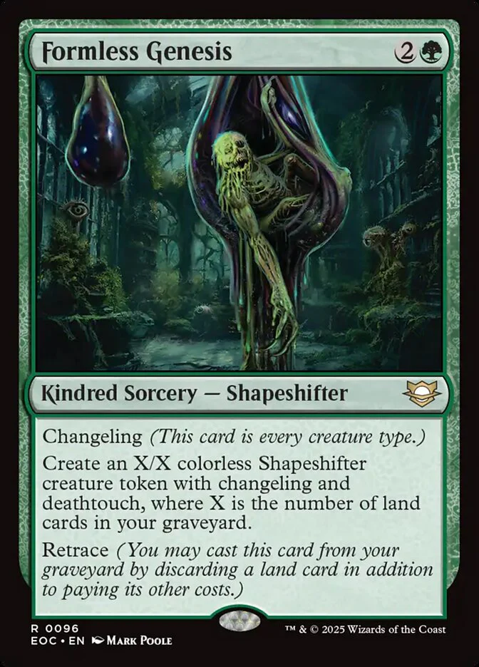 Formless Genesis 96/191 (Commander: Edge of Eternities)