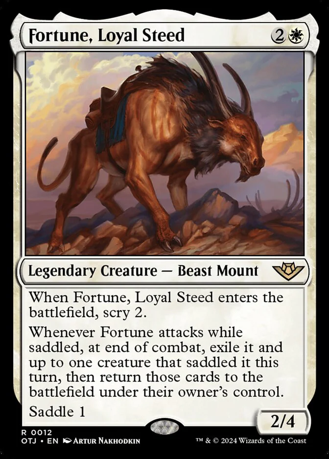 Fortune, Loyal Steed 12/286 (Outlaws of Thunder Junction)