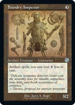 Foundry Inspector Schematic 79 (The Brothers' War: Retro Frame Artifacts)  - Foil