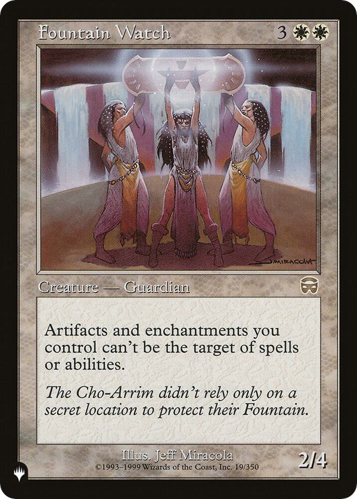 Fountain Watch 19/350 (The List Reprints)