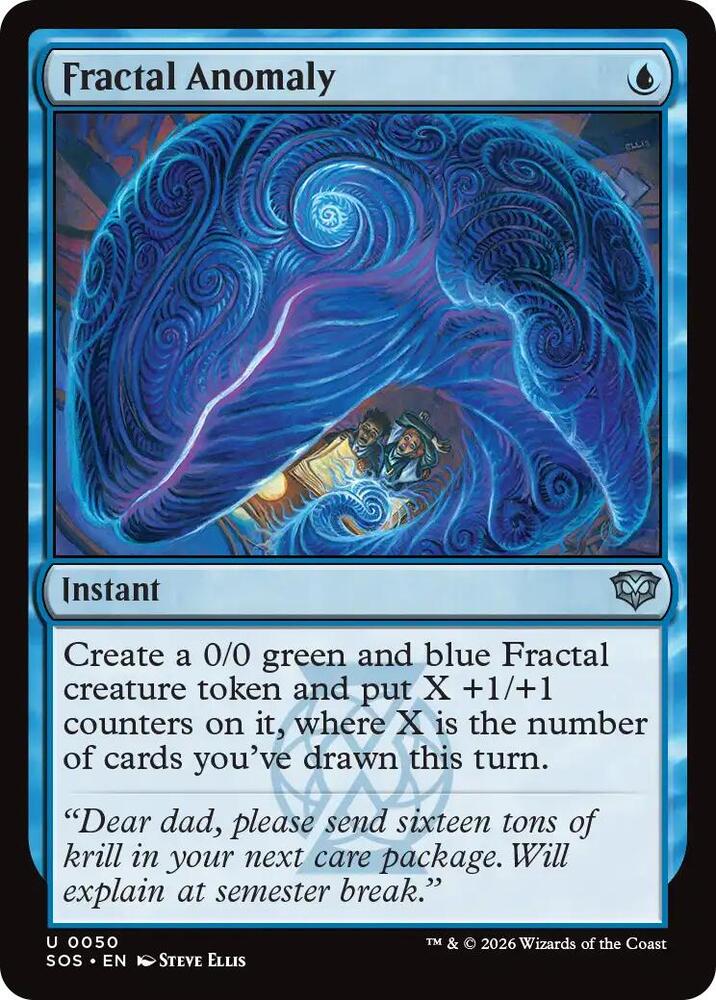 Fractal Anomaly 50 (Secrets of Strixhaven)