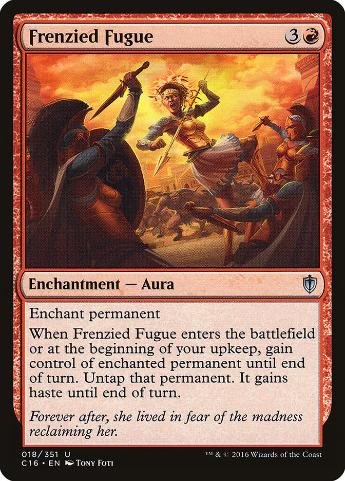 Frenzied Fugue 18/351 (Commander 2016)